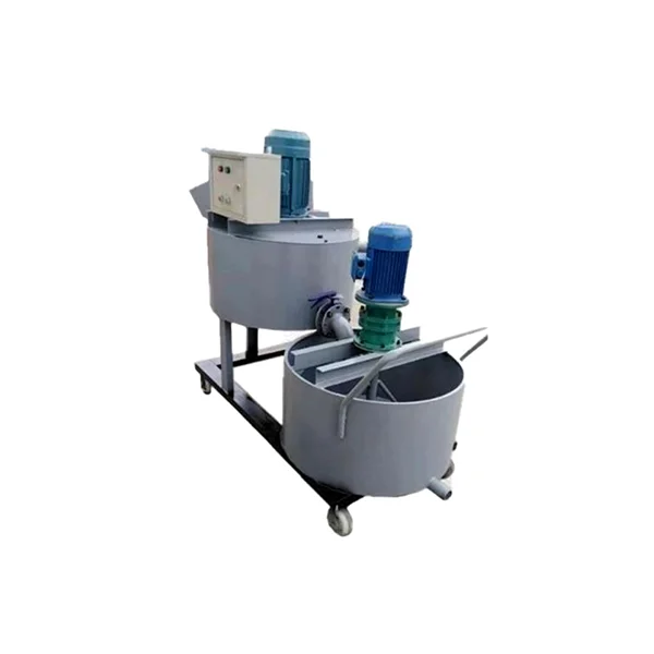 High Bottom Speed Staggered Mixing Barrel